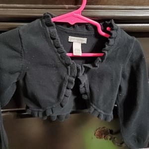 Black cardigan